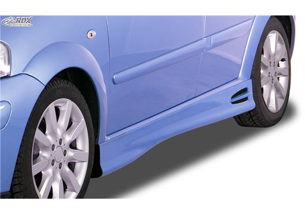 Juego taloneras laterales rdx abs plastico citroen c3 2002-2009 "gt4" 