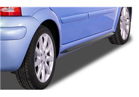 Juego taloneras laterales rdx abs plastico citroen c3 2002-2009 "slim" 
