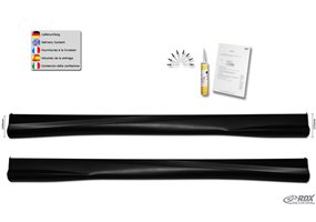 Juego taloneras laterales rdx abs plastico dodge caliber "turbo" 