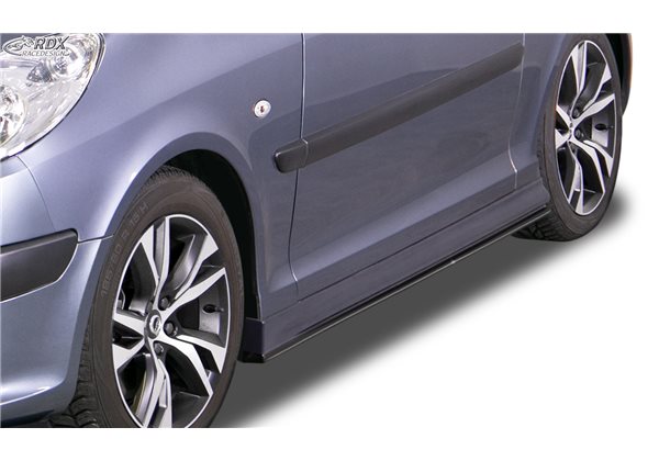 Juego taloneras laterales rdx abs plastico peugeot 1007 "edition" 