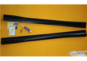 Juego taloneras laterales rdx abs plastico peugeot 206 / 206cc "turbo" 