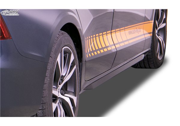 Juego taloneras laterales rdx abs plastico volvo v60 / s60 2018+ "slim" 