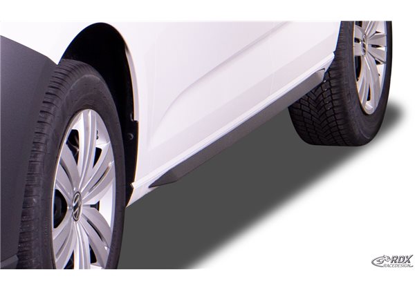 Juego taloneras laterales rdx abs plastico vw caddy sk/skn maxi (2020+) "slim" 