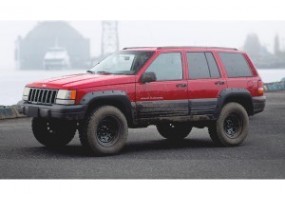 Pasos rueda-aletas jeep...