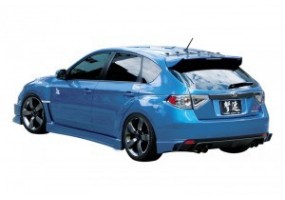 Pasos rueda-aletas subaru...