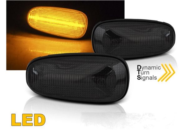 Intermitentes Opel Astra G/ Zafira A/ Frontera B Smoke Led Seq