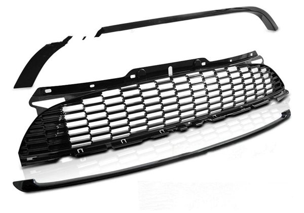 Calandra Deportiva Mini Cooper 10-14 R56/57/55 Jcw Style Glossy Black