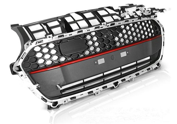 Calandra Deportiva Suzuki Swift Vi 17- Chrome Red Line