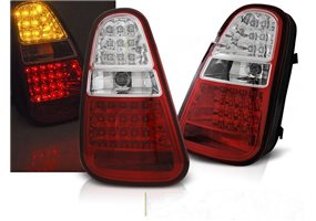 Juego De Pilotos Led Mini Cooper R50 /r52 /r53 04-06 Red White Led