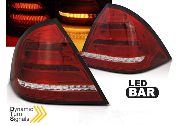 Juego De Pilotos Led Mercedes W203 Sedan 00-04