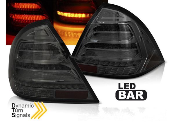 Juego De Pilotos Led Mercedes W203 Sedan 00-04