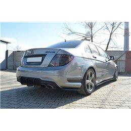 Añadido difusor V.2 Mercedes C W204 Amg-line (facelift) Maxtondesign