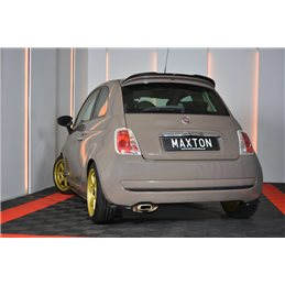 Añadido aleron Fiat 500 Hatchback Sport Preface Maxtondesign