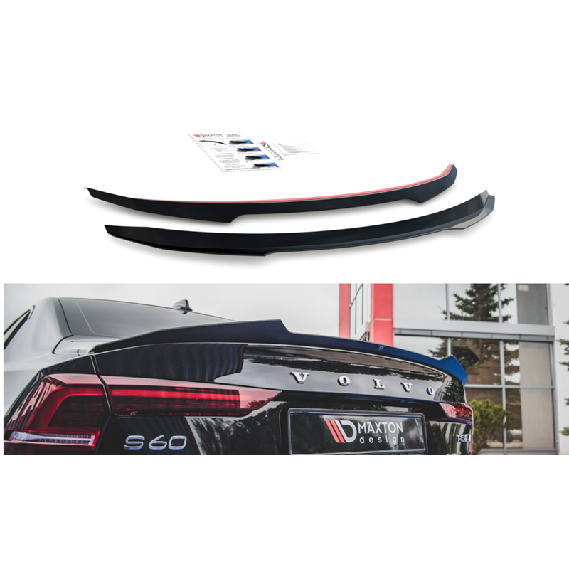 Añadido aleron Volvo S60 R-design Mk3 Maxtondesign