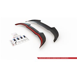 Añadido aleron V.3 Ford Fiesta Mk8 St / St-line Maxtondesign