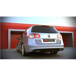 Añadido trasero Vw Passat B6 ( R-line Look ) 2 Exhausts Maxtondesign