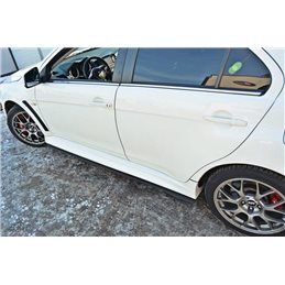 Añadidos taloneras Mitsubishi Lancer Evo X Maxtondesign