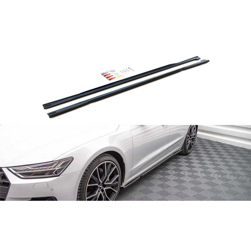 Añadidos taloneras Audi A7 C8 Maxtondesign
