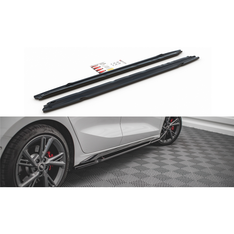 Añadidos taloneras Audi S3 / A3 S-line 8y Maxtondesign