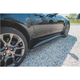 Añadidos taloneras Fiat 124 Spider Abarth Maxtondesign