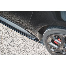 Añadidos taloneras Fiat 124 Spider Abarth Maxtondesign