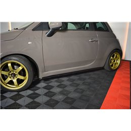 Añadidos taloneras Fiat 500 Hatchback Preface Maxtondesign