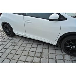 Añadidos taloneras Honda Civic Mk9 Facelift Maxtondesign