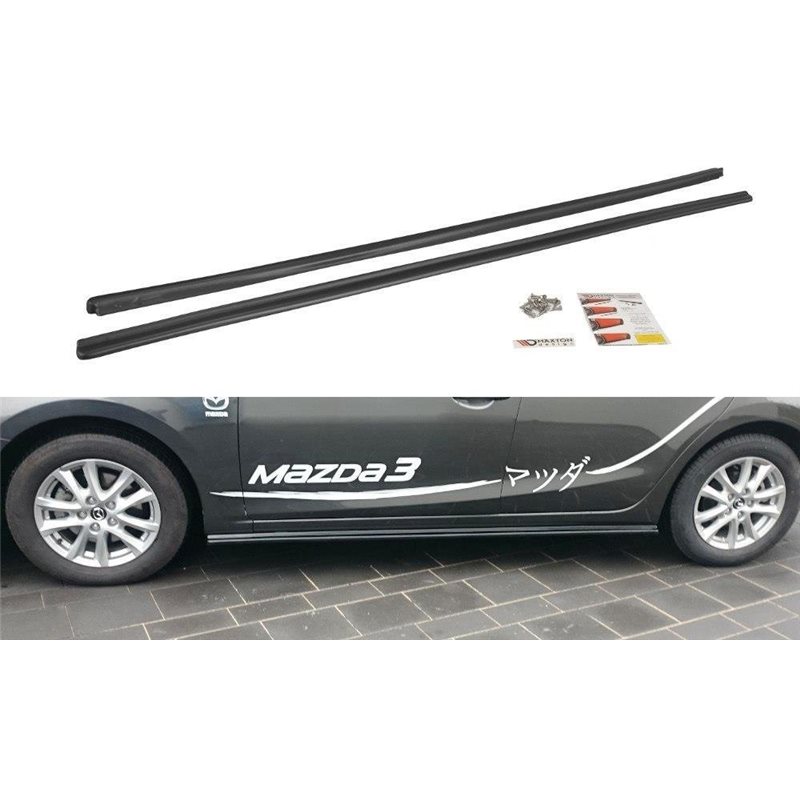 Añadidos taloneras Mazda 3 Bn (mk3) Facelift Maxtondesign