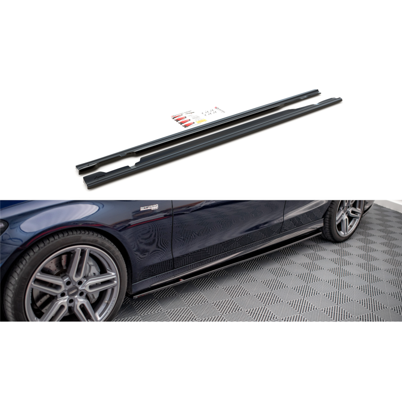 Añadidos taloneras Mercedes- Benz C43 Amg W205 Maxtondesign