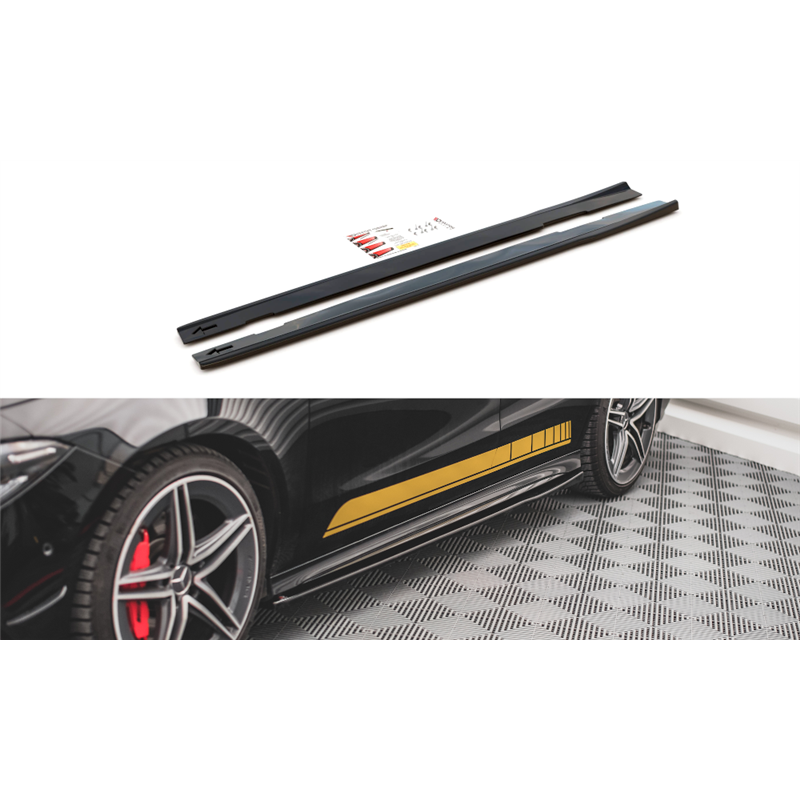 Añadidos taloneras Mercedes-amg Cla 35 / 45 C118 Maxtondesign