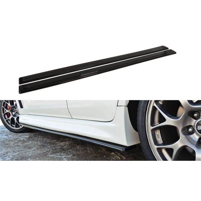 Añadidos taloneras Mitsubishi Lancer Evo X Maxtondesign