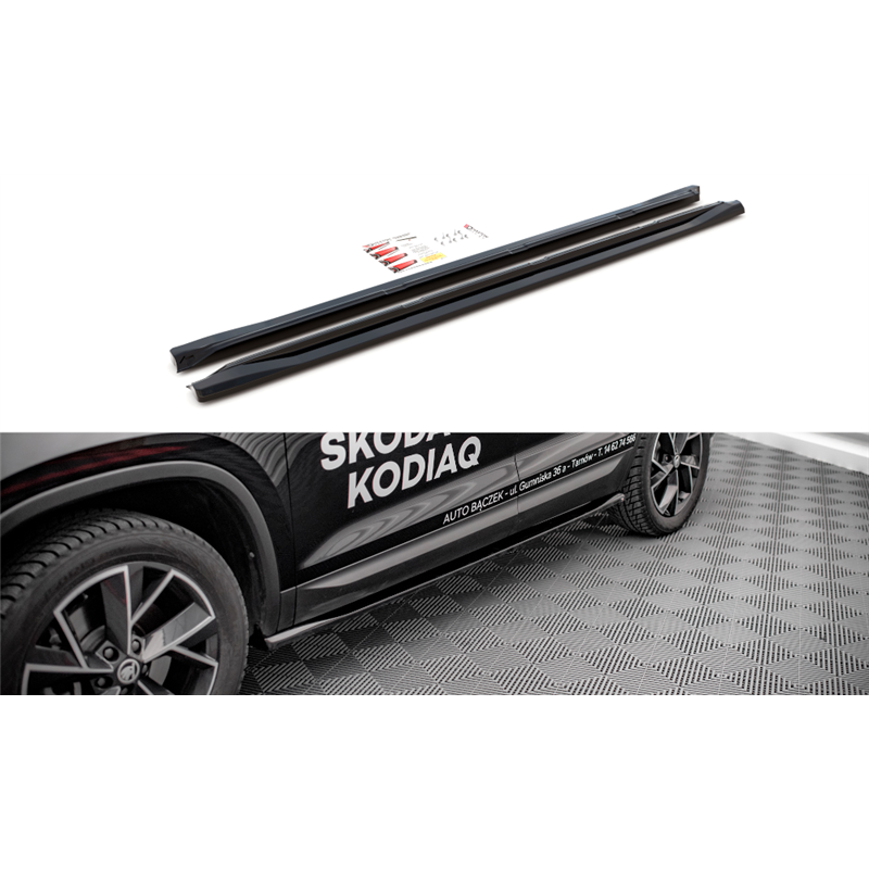 Añadidos taloneras Skoda Kodiaq Mk1 Facelift Maxtondesign