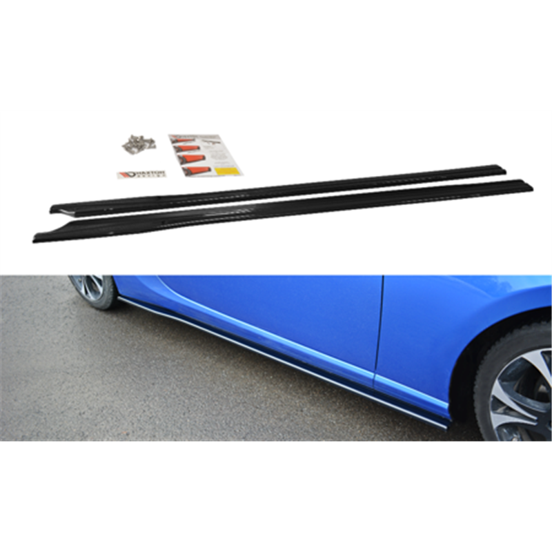 Añadidos taloneras V.1 Subaru Brz/ Toyota Gt86 Facelift Maxtondesign