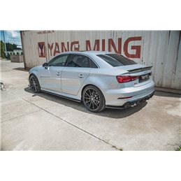Añadidos taloneras V.2 Audi S3 / A3 S-line Sedan 8v Facelift Maxtondesign