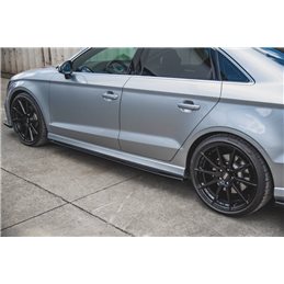 Añadidos taloneras V.2 Audi S3 / A3 S-line Sedan 8v Facelift Maxtondesign