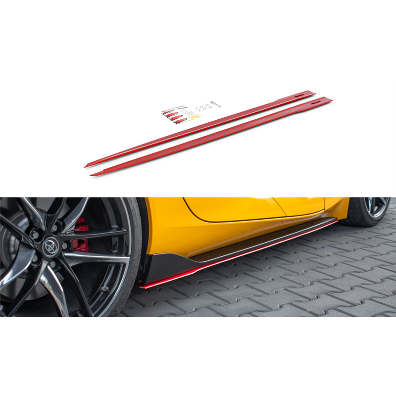 Añadidos taloneras V.2 Toyota Supra Mk5 Maxtondesign