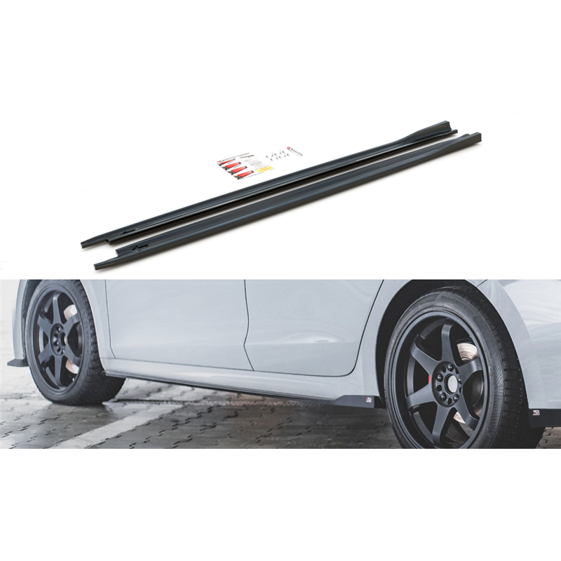 Añadidos taloneras V.3 Skoda Octavia Rs Mk4 Maxtondesign