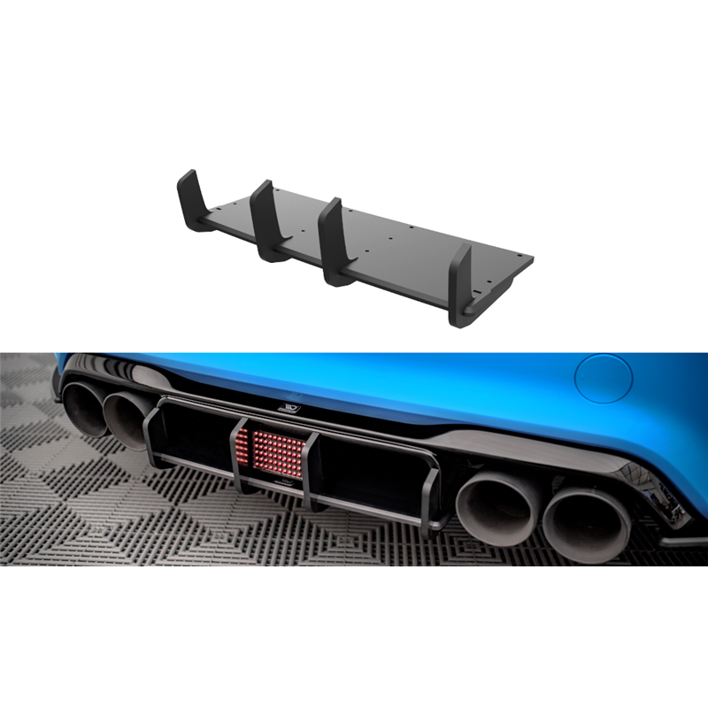 Añadido difusor Bmw M2 F87 Maxtondesign
