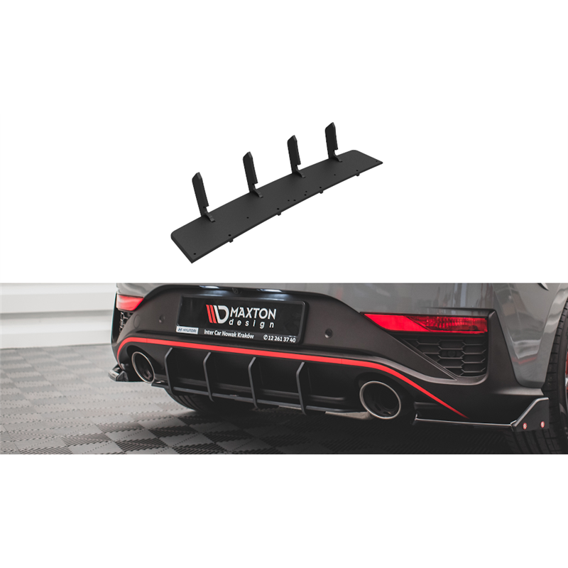 Añadido difusor Hyundai I30 N Hatchback Mk3 Facelift Maxtondesign