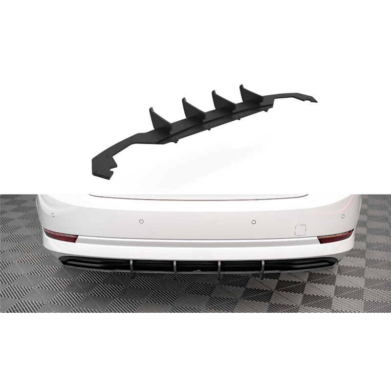 Añadido difusor Skoda Octavia Mk4 Maxtondesign