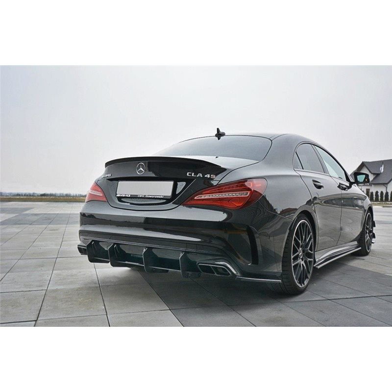 Añadido difusor V.1 Mercedes Cla A45 Amg C117 Facelift Maxtondesign