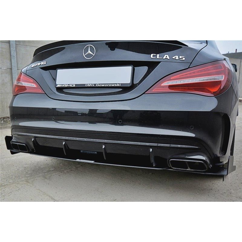 Añadido difusor V.3 Mercedes Cla A45 Amg C117 Facelift Maxtondesign