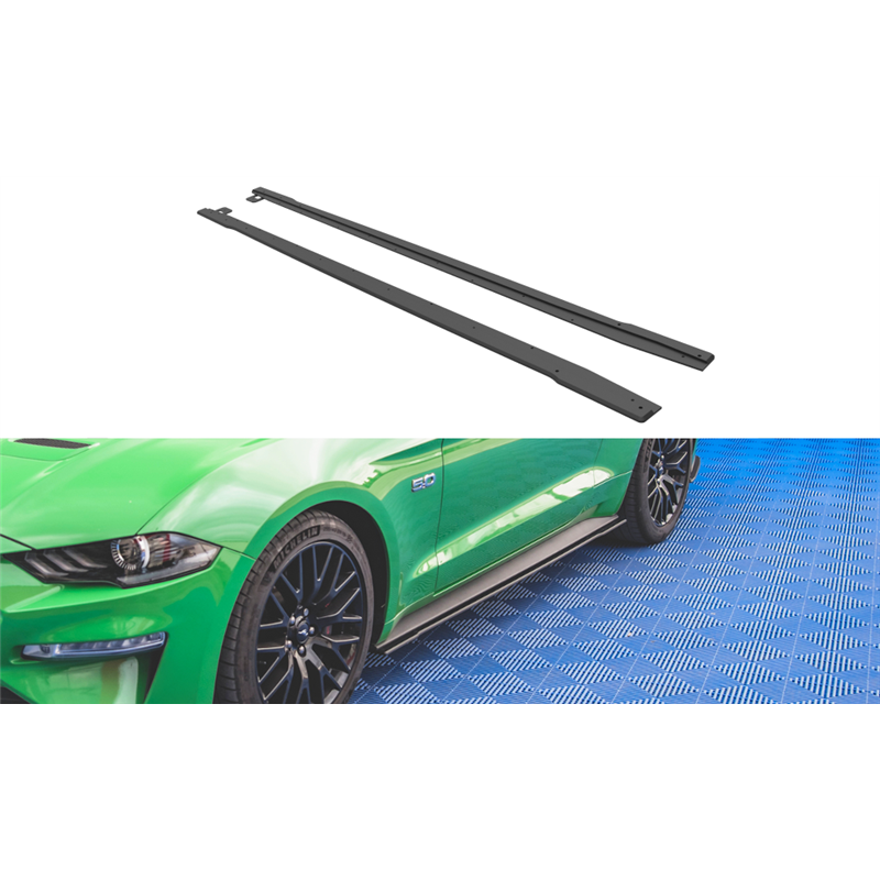 Añadidos taloneras V.1 Ford Mustang Gt Mk6 Facelift Maxtondesign