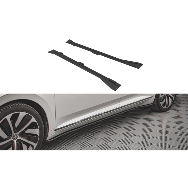 Añadidos taloneras V.1 Volkswagen Arteon R/ R-line Facelift Maxtondesign