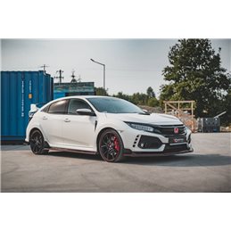 Añadidos taloneras V.2 Honda Civic X tipo-r Maxtondesign