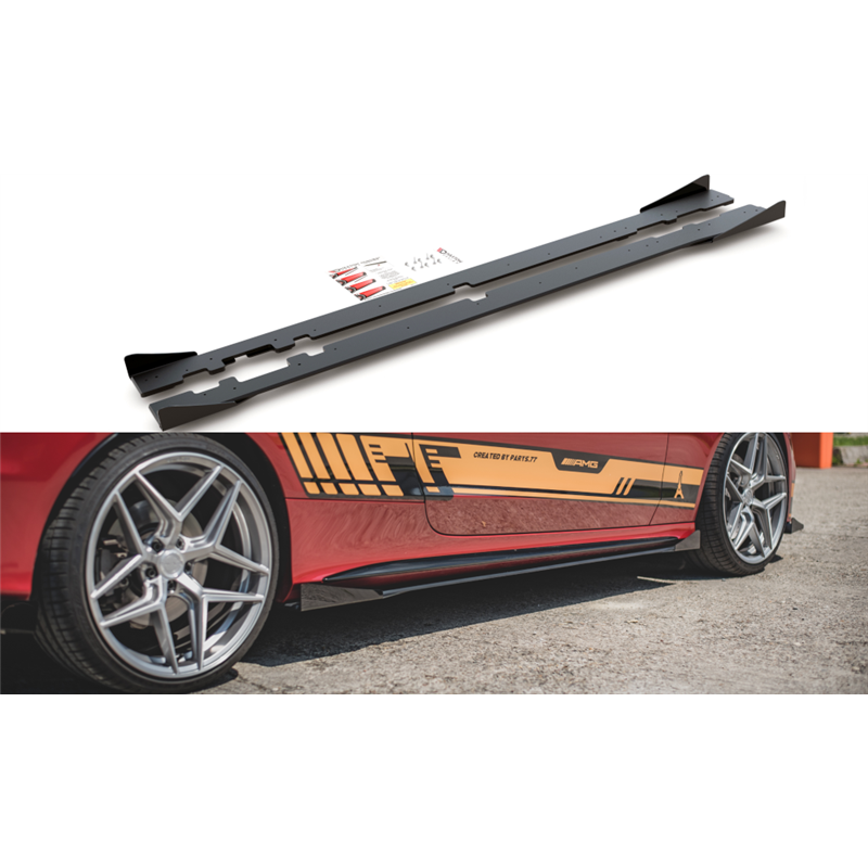 Añadido difusor Mercedes-amg C43 Coupe C205 Maxtondesign