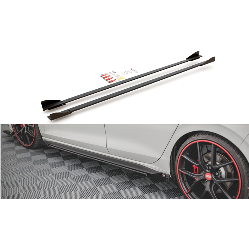 Añadido difusor Volkswagen Golf 8 Gti / Gti Clubsport / R-line Maxtondesign