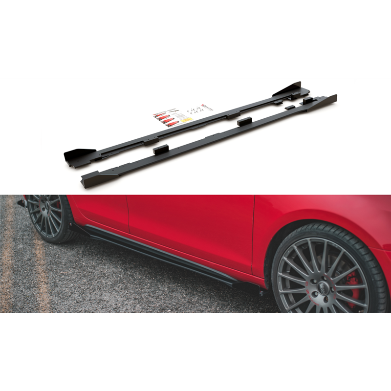 Añadido difusor Volkswagen Golf Gti Mk6 Maxtondesign