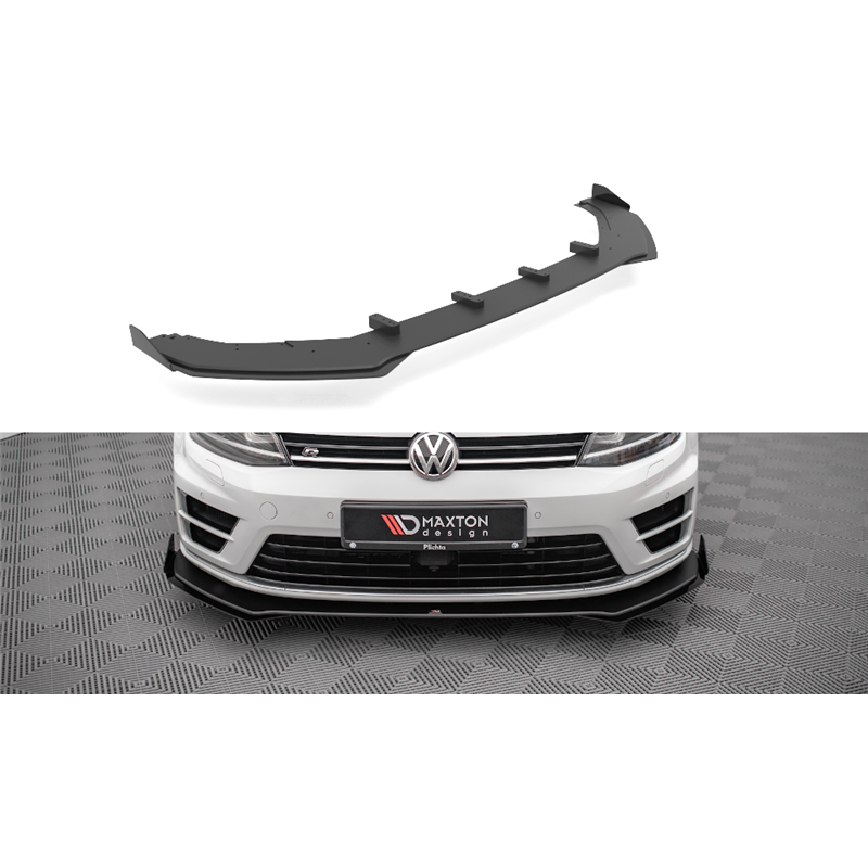 Añadido labio V.1 + Flaps Volkswagen Golf R Mk7 Maxtondesign