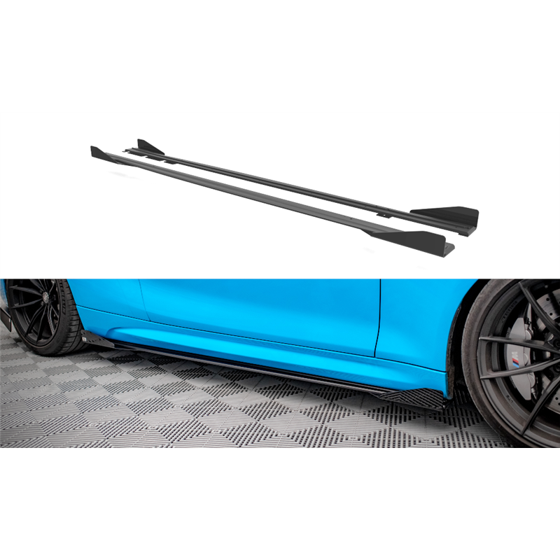 Añadidos taloneras Bmw M2 F87 Maxtondesign